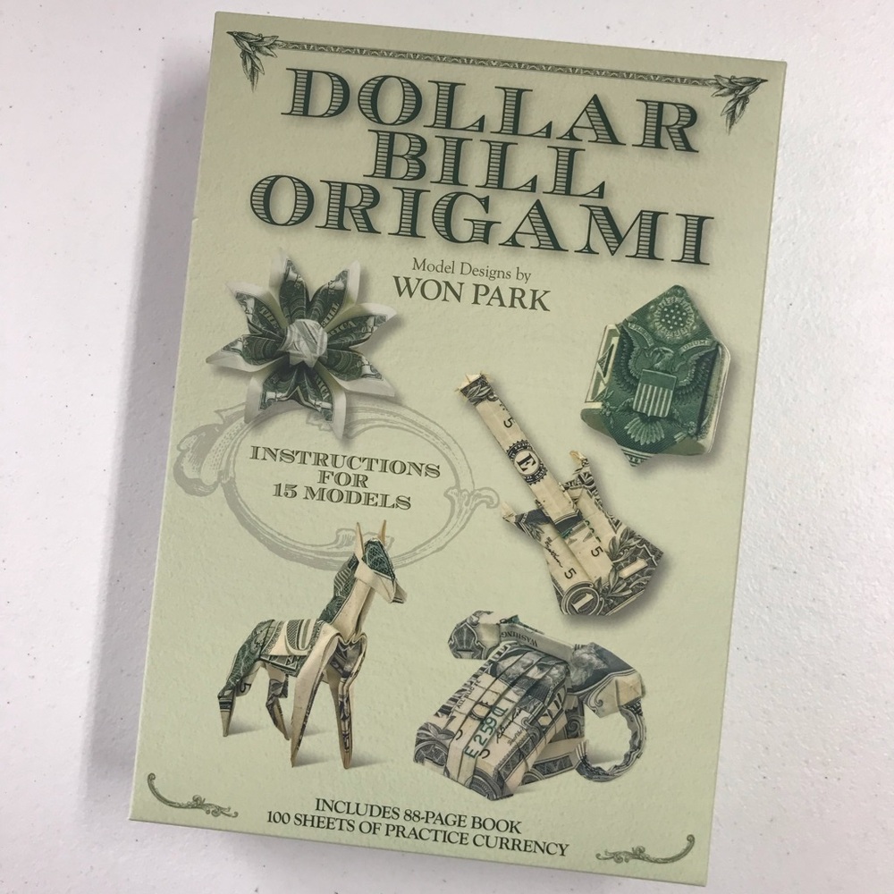 Dollar Bill Origami Book by Won Park -P2